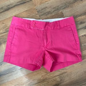 Banana Republic Ryan Fit Hot Pink Dress Shorts, Size 6